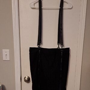 Killstar Suspender Zipper Skirt XXL